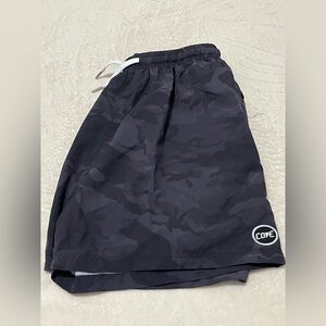 COVE Camo Black Shorts
